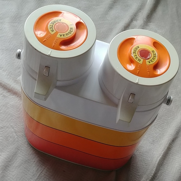 Vintage 60s 70s Twin Airpot hot cold dual thermos Japan - Picture 2 of 9